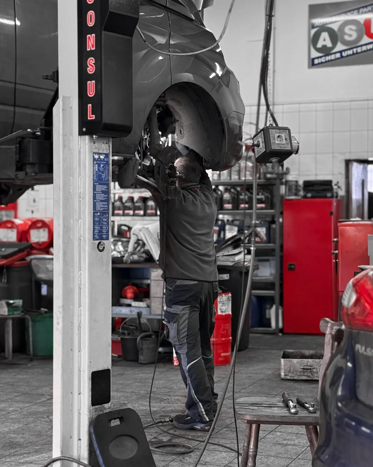 Mitarbeiter KFZ-Meisterbetrieb Stroh